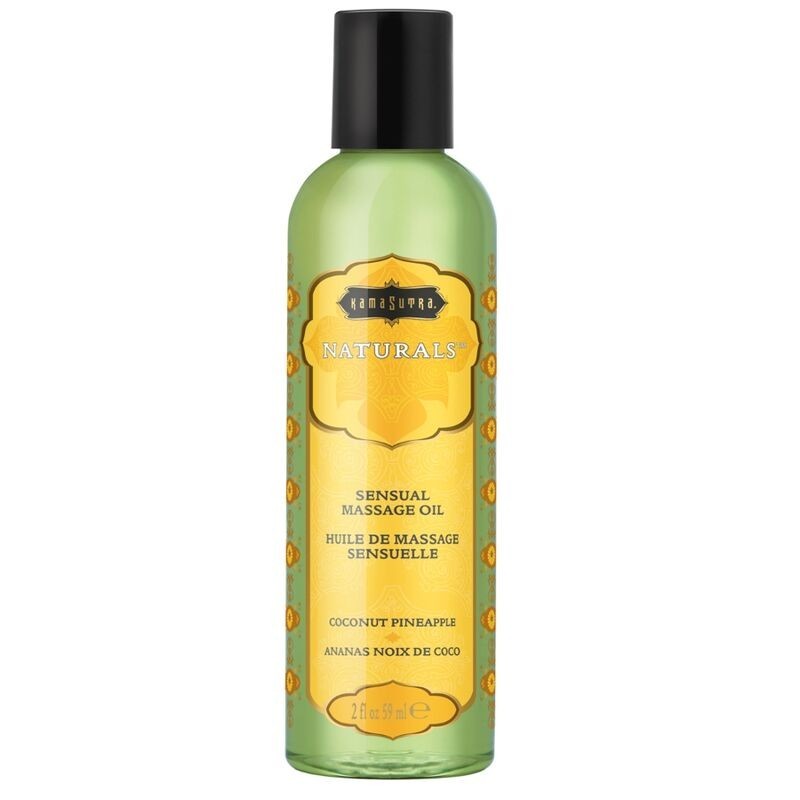 Luonnollinen kookos- ja ananas hierontaöljy 59 ml