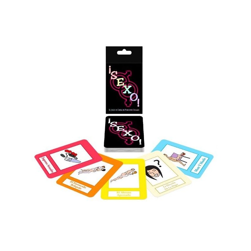 Sexe ! Jeu de Cartes Avec Positions Sexuelles / Es