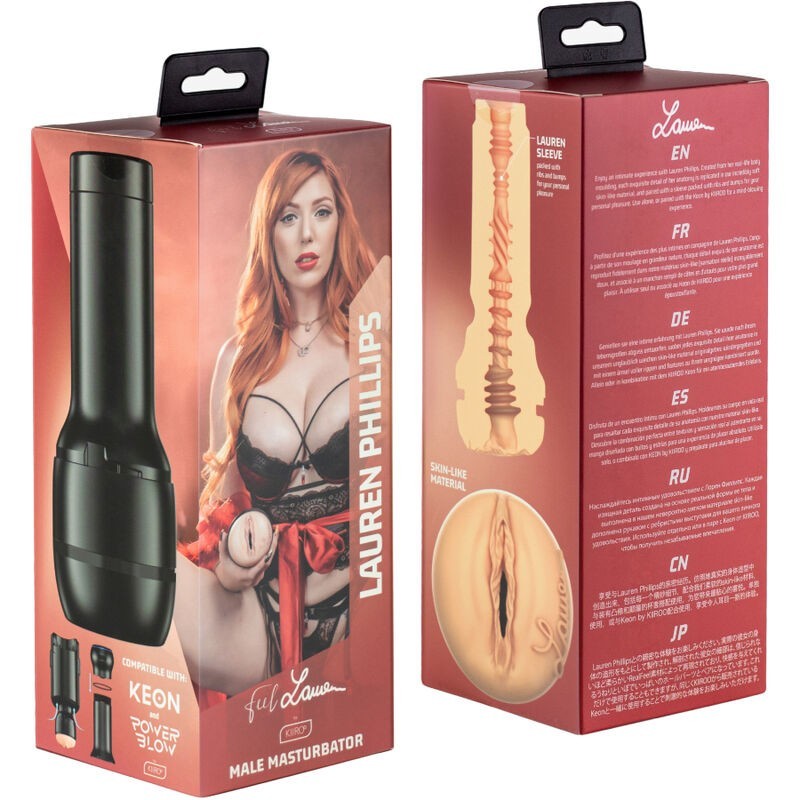 Feel Lauren Phillips Stars Collection Strokers Compatibile con Powerblow