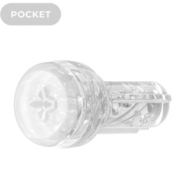 Feel Pocket Stroker Crystal Kiiroo poolt, läbipaistev