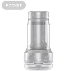 Feel Pocket Stroker Crystal By Kiiroo Prozirni