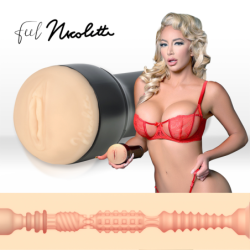 Keon + Feel Nicolette Shea Stroker + Aqua Quality lubrikant 50 ml