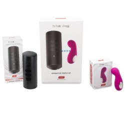 Titan Y Cliona Set Koppels Lila
