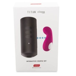 Titan Y Cliona Set Koppels Lila