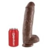 11 Realistic Brown Dildo 28 Cm
