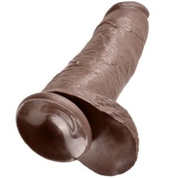 12 Realistični penis rjave barve 30,48 cm
