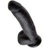 9 Realistyczny Czarny Penis 22.9 Cm