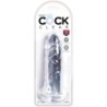Pene Realistico Trasparente 15.5 Cm Clear