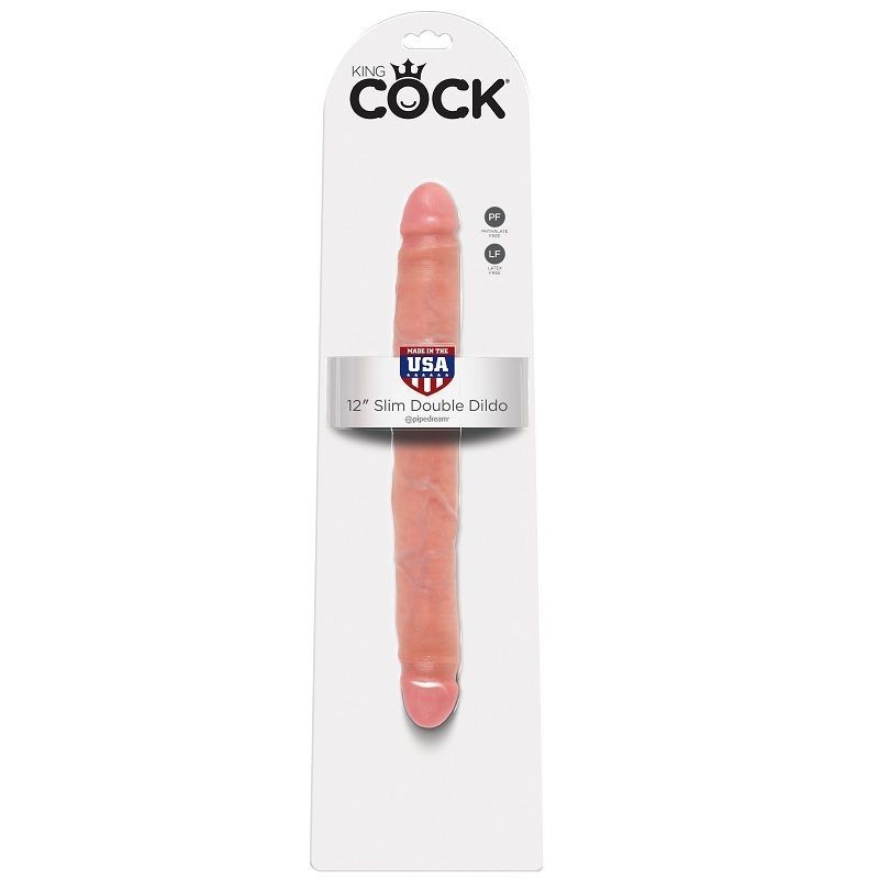 Dvojni Dildo Naraven 30 Cm