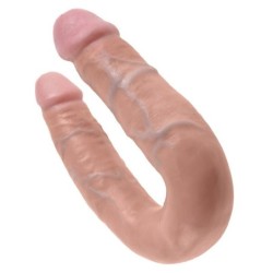 Dildo Doble Penetración 13.9 Cm Natural
