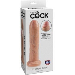 Realistyczne Dildo Bez Obrzezania Naturalny 21 Cm
