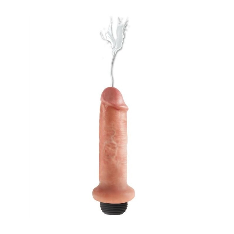 Dildo med sprutfunktion 15.24 cm
