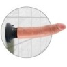 Wibrator Dildo 17.78 Cm Naturalny