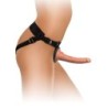 Elite Säädettävät Mukavat Valjaat Dildolla 17.8 Cm
