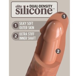 Elite Állítható Kényelmes Hám 17.8 Cm-es Dildóval