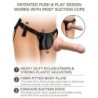 Elite Reguliuojami Pradedančiųjų Diržai Su 15.2 Cm Dildo