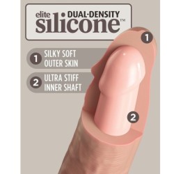 Elite Reguliuojami Pradedančiųjų Diržai Su 15.2 Cm Dildo