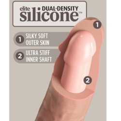 Realistické silikónové dildo Elite 15.2 cm