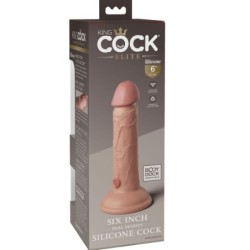 Dildo Realista Elite de Silicone 15,2 cm