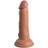 Elite Realistisk Silikone Dildo 15.2 Cm Caramelo