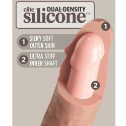 Dildo Realistico Elite in Silicone 20.3 Cm