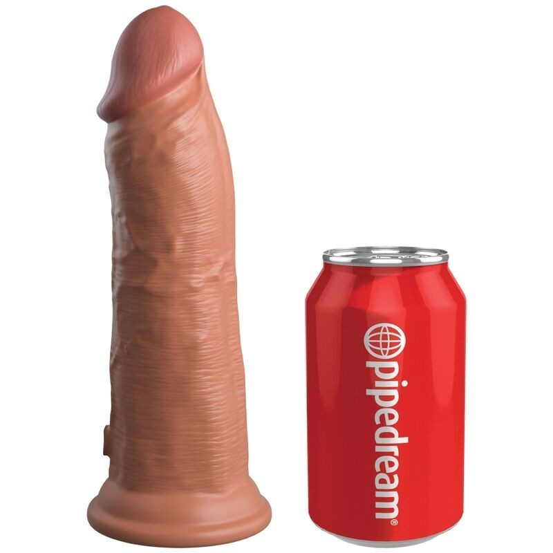 Elite Dildo Realistico Silicona 20.3 Cm Caramelo