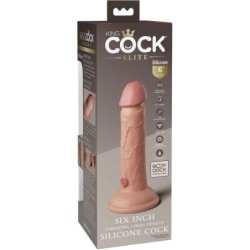 Elite Realistisk Dildo Vibrator & Silikon 15.2 Cm