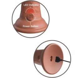 Elite Realisztikus Dildó Vibrátor & Szilikon 15.2 Cm Caramelo