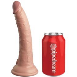 Elite Realistische Dildo Vibrator & Siliconen Afstandsbediening 17.8 Cm