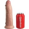 Elite Kit Reguleeritav Deluxe Rakmed Munandite Rõnga ja 20.3 Cm Dildoga