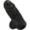 Realistický penis Chubby 23 cm čierny