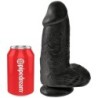 Pene Realistico Chubby 23 Cm Negro