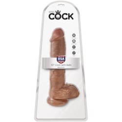 Realistični penis z modo 19.8 Cm Karamela