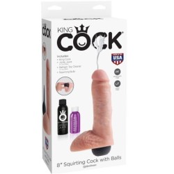 Realistisk Penis med Naturlig Ejakulation 20.32 Cm