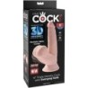 Plus 3D Dildo Z nihajnimi kroglicami 12,7 cm