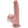 Plus 3D Dildo Swinging Balls 15.2 Cm Natural