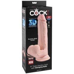 Plius 3D Dildo Sūpuokliai Kamuoliukai 20.3 Cm