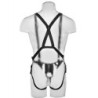 Strap-On Z Dildem z Otworem 30.5 Cm I Ramiączkami w Kolorze Cielistym