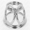 Pennisring Triple Metaal Verchroomd 3.8 Cm Tot 5 Cm Model 1