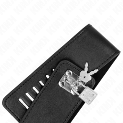 Kakla siksna ar pavadu 116 cm, 2. modelis, regulējama 36-43 cm x 5 cm