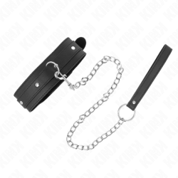 Kakla siksna ar pavadu 65 cm 1 regulējams gredzens 38–49 cm x 5 cm