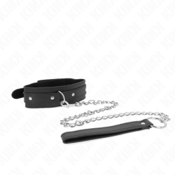 Kakla siksna ar pavadu 65 cm 1 regulējams gredzens 38–49 cm x 5 cm