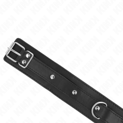 Kakla siksna ar pavadu 65 cm 1 regulējams gredzens 38–49 cm x 5 cm