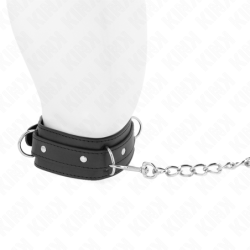 Colier Cu Lesă 65 Cm 3 Inele Model 1 Ajustabil 38-49 Cm X 5 Cm