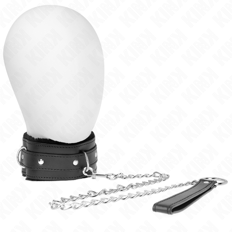 Zgardă Cu Lesă 65 Cm Cu Restricții Negru Ajustabil 36-42 Cm X 5.5 Cm