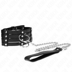 Collar Con Correa 65 Cm Estilo Sub Ajustable 35-51 Cm X 7 Cm