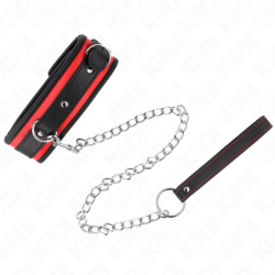 Collier Avec Laisse 65 Cm Lourd Modèle 2 Ajustable 36.5-50 Cm