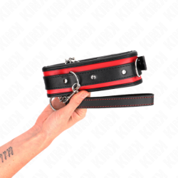 Obojok s vodítkom 65 cm Ťažký Model 2 Nastaviteľný 36,5-50 cm