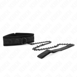 Kakla siksna ar pavadu 77 cm Basic Modelis Modelis 5 Regulējams 34-54 cm X 5 cm