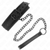 Coleira Com Correia 78 Cm Bondage De Neoprene Modelo 1 Ajustável 37.5 X 49.5 Cm